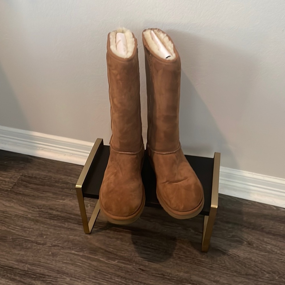 Tall Classic Ugg boots.